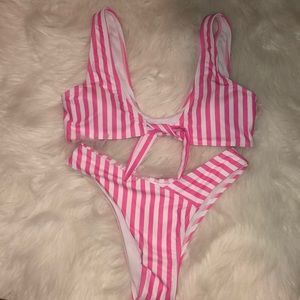 Bright and beautiful bathing suit set